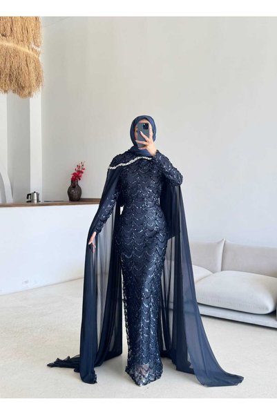 winessa moda Kelebek Abiye