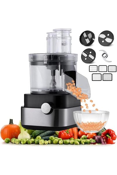 Generic 5 in 1 Electric Vegetable Dicer, Multifunctional Cutting Machine