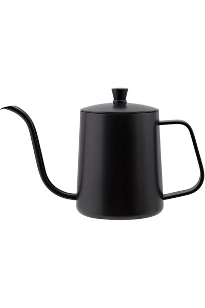 Doppio Fika Point Doppio Stainless Steel Gooseneck Pour-Over Kettle – Matte B...