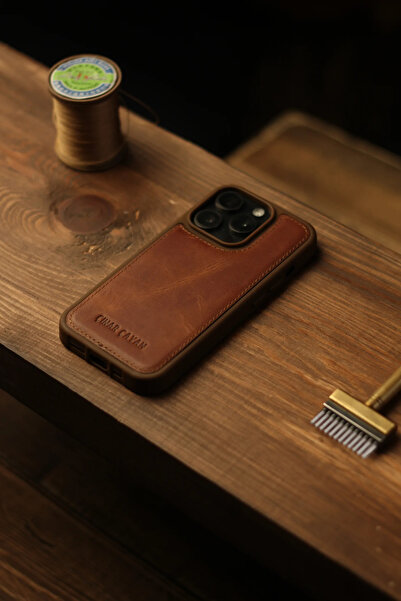 Atölye Çınar Leather Handmade Magsafe
