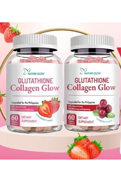 NATUREGLOW Nature Glow Glutathione and Collagen Anti-Aging and Skin Whitening...