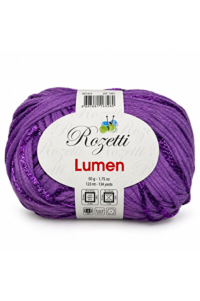 rozetti Lumen 79% Cotton 21% Viscose Rayon Soft Hand Knitting Yarn 50 Gr 123 ...