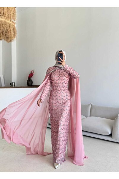 winessa moda Kelebek Abiye