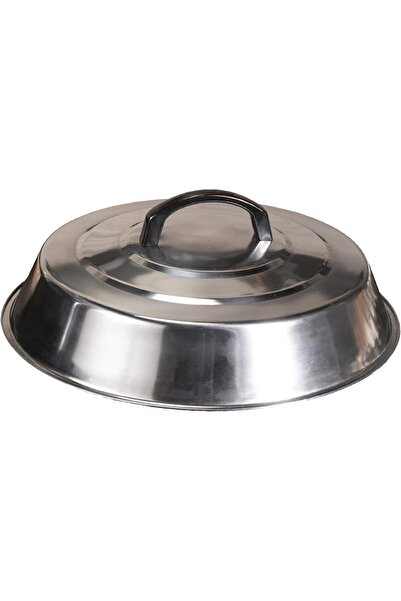 Blackstone 1780 12” Round Basting Cover, Stainless Steel