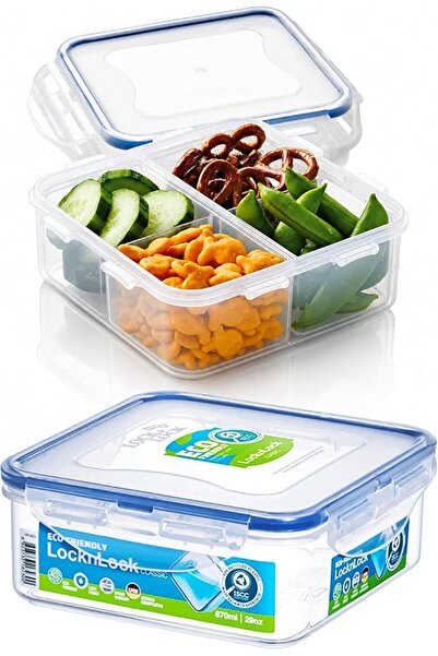 locknlock Lunchbox Easy Essentials for Counted Meals, Airtight with Bpa-Free ...