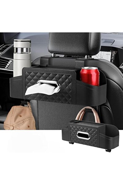 GENERAL Car Headrest Backseat Organizer, Multifunctional Vehicle Seat Back St...