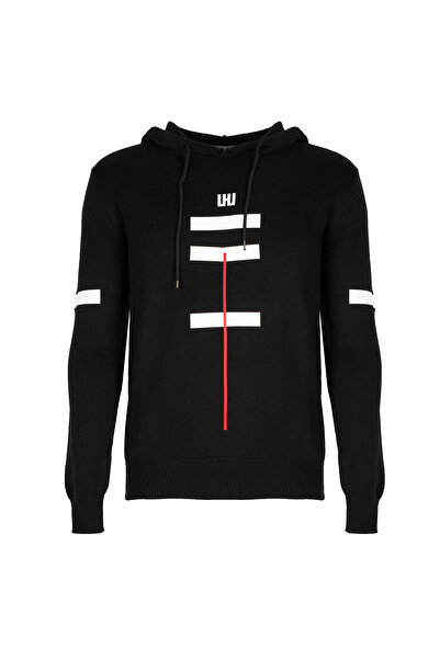 Les Hommes Pulover cu glugă pentru bărbați | UIK140602U | 3XL (UE)