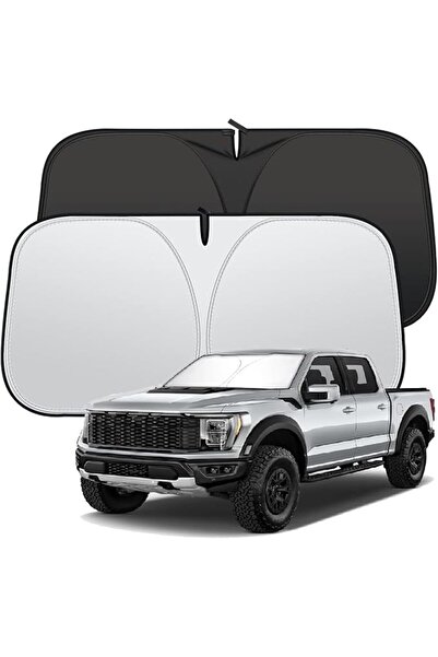 Generic Foldable Car Windshield Sun Shade Compatible with Ford F150 2021-2026...