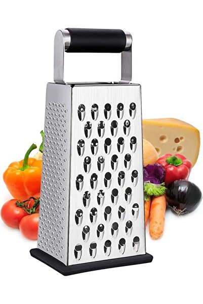 GENERAL Kaishun Cheese Grater, Box Grater for Cheese Stainless steel Vegetabl...