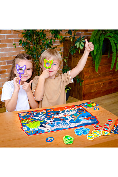 Roter Kafer Joc educativ puzzle detectiv RK1080-05 Dino museum, 54 piese, 3–5...
