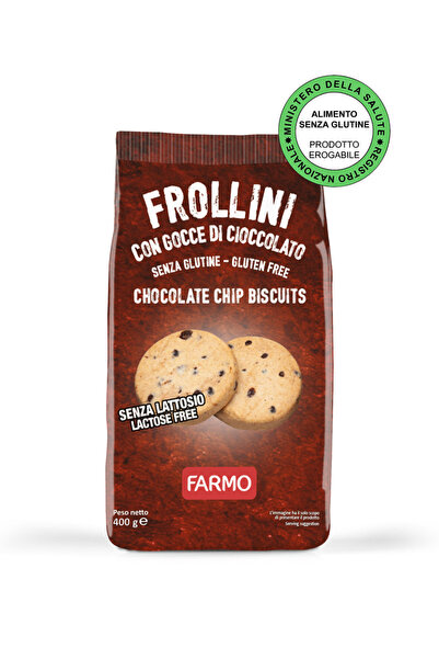 FARMO Biscuiti cu pepite de ciocolata fara gluten, fara lactoza 200g FARMO, P...