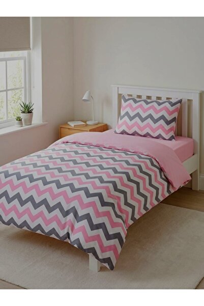 MORRİVAL Single Size Double-Sided 120X200 Elastic Sheet Bedding Set, 3 Pieces...