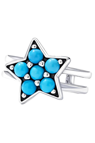 Trusky Cercel de argint, Ear cuff stea, Argint 925, Cercei