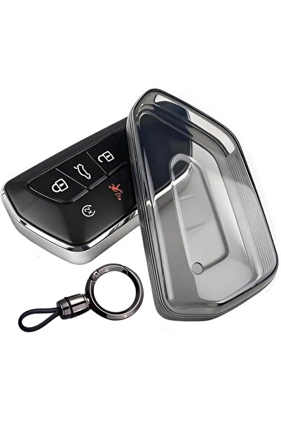 Generic Premium TPU Car Key Fob Cover Fit for VW Atlas ID.3 ID.4 Golf 8 GTI R...