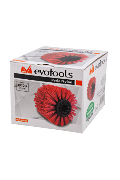 Evotools Perie Nailon, Diametru 120mm, 681626 —