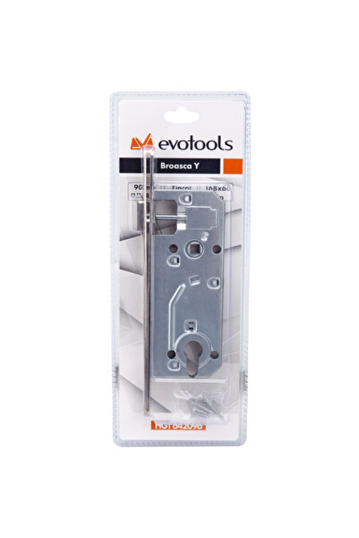Evotools Broasca Cilindru, 90, 168, 66, Zincat Alb —