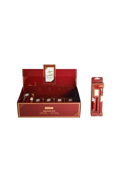 LOVEME BEAUTY علبة تحتوي على 12 قطعة من مجموعة عطر ولوشن V.V.LOVE Silent Long...