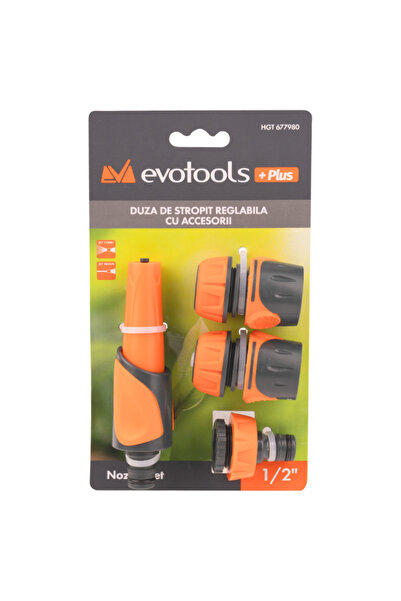 EvoTools Plus Duza de Stropit Reglabila cu Accesorii EvoTools +Plus, 3/4 —