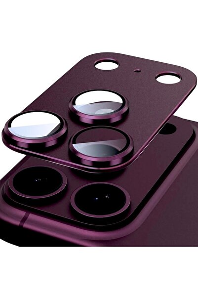 Genel Markalar iPhone 18 Pro Tam Kaplayan Kamera Lens Koruyucu HD Kamera Kali...