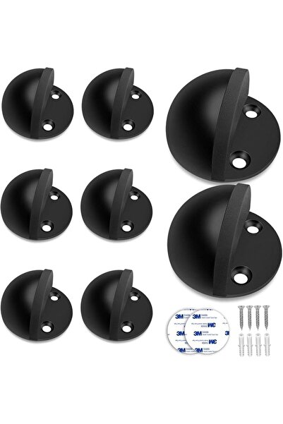 Gudui Door Stoppers, Floor Door Stop Stainless Steel Adhesive Floor Mount Doo...