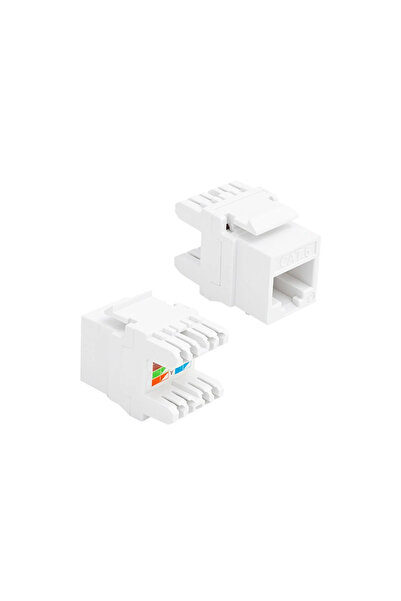 CAT6 UTP 180 DEGREE KEYSTONE CONNECTOR