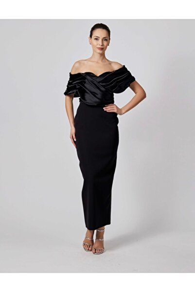 Elit couture فستان سهره اوف شولدر