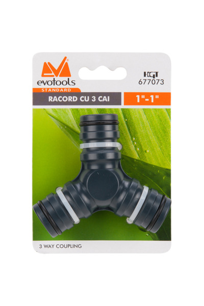 Evotools Racord Furtun Triplu 1", 1 - 1 —