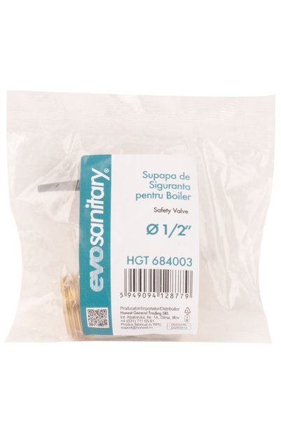 EVOSANITARY Supapa de Siguranta Boiler EvoSanitary, 1/2 —