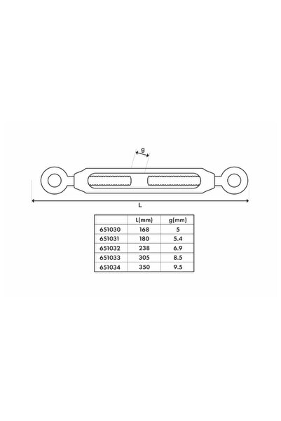 Evotools Intinzator Cablu Ochi-Ochi, Diametru 16mm, 1000 —