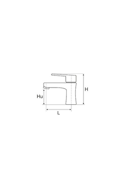 EVOSANITARY Baterie Lavoar Delta, 95, 153, 95 —