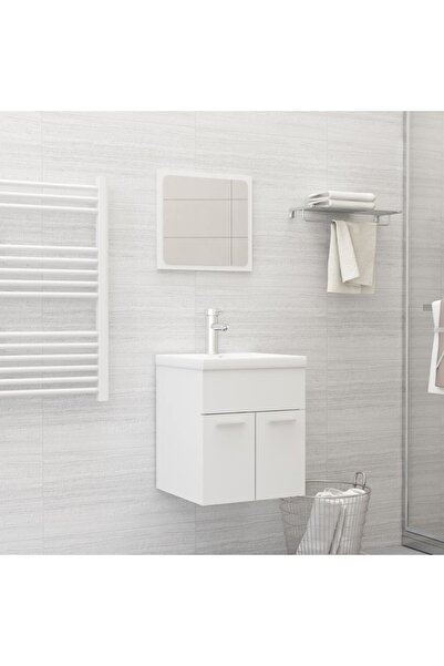 Concept Set mobilier de baie, alb, PAL