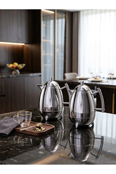 Generic Trams Tea and Coffee Set 1 Liter -1Liter with a Modern and Elegant Touch