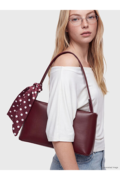 LC Waikiki I Leather Look Women's Handbag with Scarf from Freezen Store