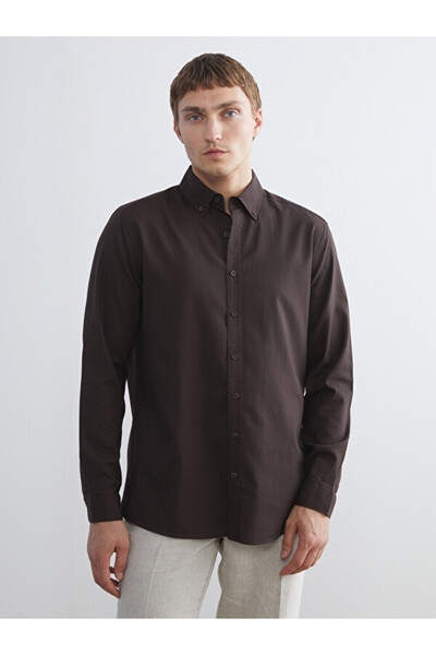 LC Waikiki Timeless Clothing & Timeless Choices Slim Fit Long Sleeve Oxford M...