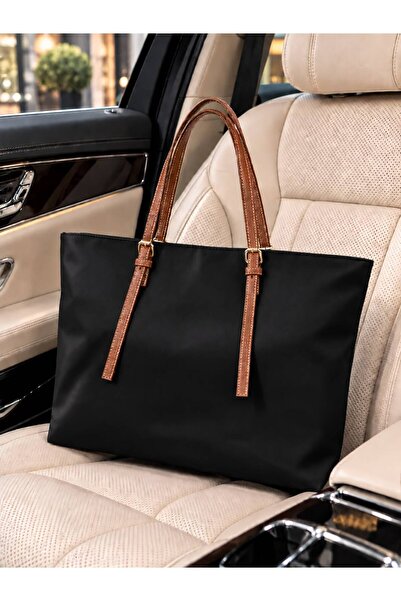 ESTUTE KADIN SHOPPER TOTE OMUZ ÇANTASI SU GEÇİRMEZ