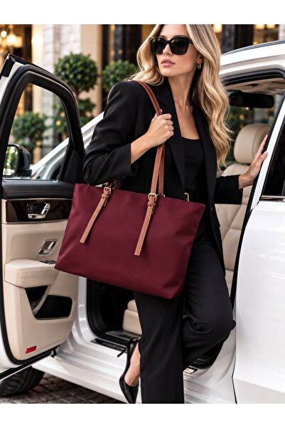ESTUTE KADIN SHOPPER TOTE OMUZ ÇANTASI SU GEÇİRMEZ