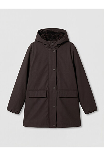 LC Waikiki Hooded Girl's Coat from Uzg Store for Style Enthusiasts