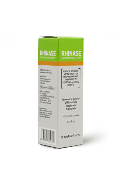 AVALON Rhinase 0.05% W/W Suspension For Nasal Spray 120 Md