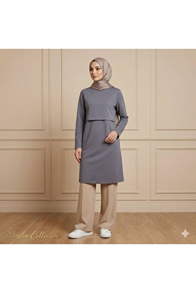 Mersha Collection Mersha 4 Seasons Maternity Tunic with Breastfeeding Feature