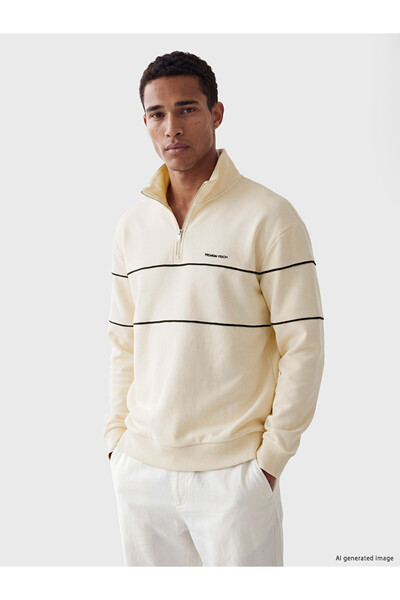 LC Waikiki I Dik Roba Collar Printed Men's Thick Sweatshirt from Freezen Store