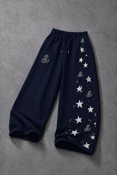 Slatra بدلة رياضية فضفاضة للرجال باللون الأزرق الداكن من S'Star Denim Biye