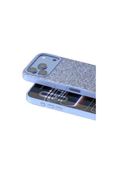 Rivor Apple iPhone 17 Pro Max & iPhone 18 Pro Max Uyumlu Kılıf Kamera Çıkıntı Taşlı Boncuk İşlemeli Simli Renkli Premium Sert Kapak
