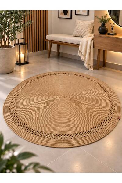 Öz-Tex Home Jüt Kilim, Paspas, Mutfak Halısı, Banyo Paspası, Kilim, Halı, Otu...