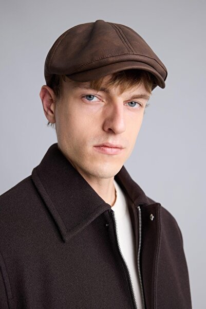 DeFacto Men's Suede Cap Hat H5458Ax26Wn