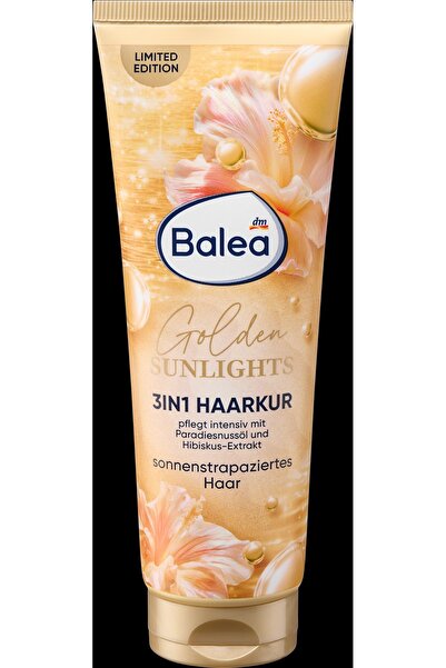 BALEA masca de par 3in1 Golden Sunlight, hidratanta si reparatoare, 125 ml, p...