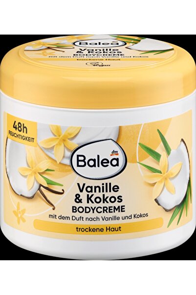 BALEA Cremă de corp vanilie & cocos, 500 ml - Loțiune
