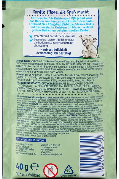 OEM SauBär Colorant de baie turcoaz, 40 g - Aditivi copii