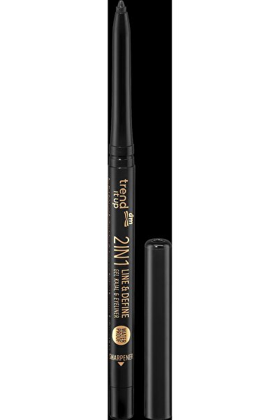 OEM trend !t up tIU tus & kajal 2 în 1 Linie și Contur 010, 1 buc - Eyeliner,...