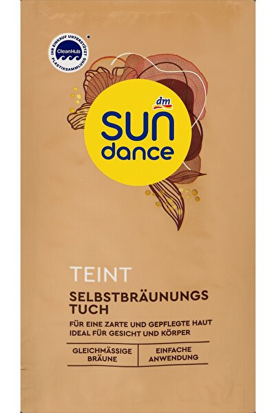 SUNDANCE Șervețel autobronzant pentru ten, 1 buc - accelerator bronzare