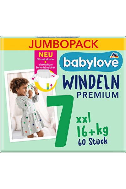 Babylove Scutece premium numărul 7,60 buc